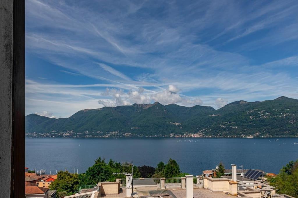 Appartamento Vista Lago ลุยโน ภายนอก รูปภาพ